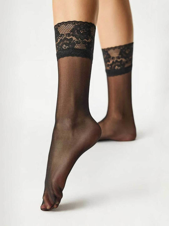 Women's Socks 20 Den Black