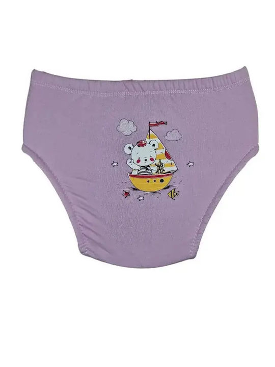 Poopes Set Lenjerie Pentru Copii Pantaloni De Formare Potty Training Multicolori 3 Bucăți