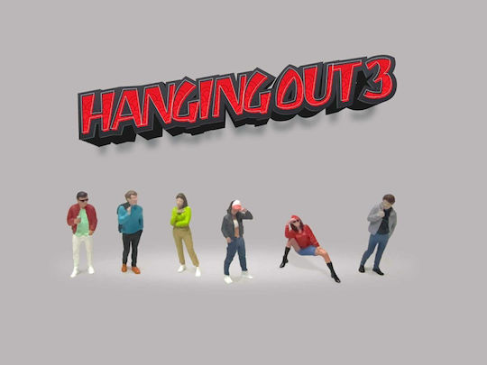 Σετ Φιγούρες «hanging Out 3» 2025 Αμερικανικό Διοράμα Κλίμακας 1:64 Ad-2430