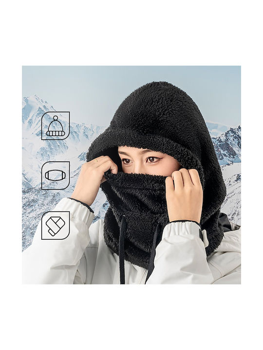 Qunature Sportliche Modeaccessoires Vollgesicht Schwarz