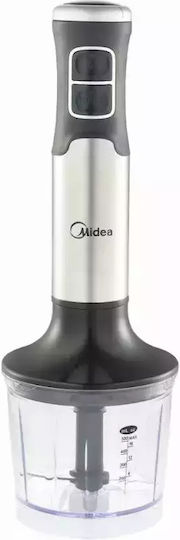 Midea Handmixer mit Kunststoff-Stab 1000W Graue