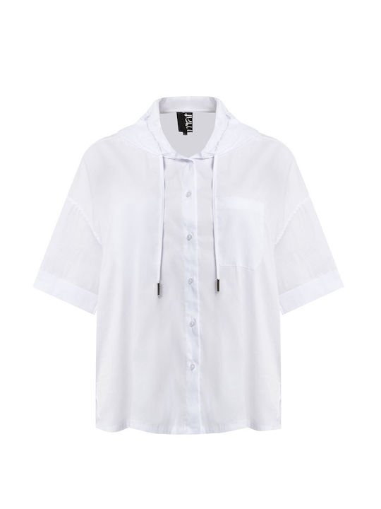 Short Sleeve Women's Shirt White