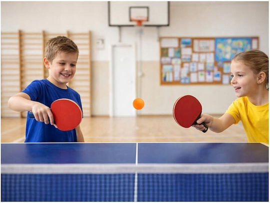 Set Ping Pong Balls 60 Pieces Orange Storage Case Aria Trade