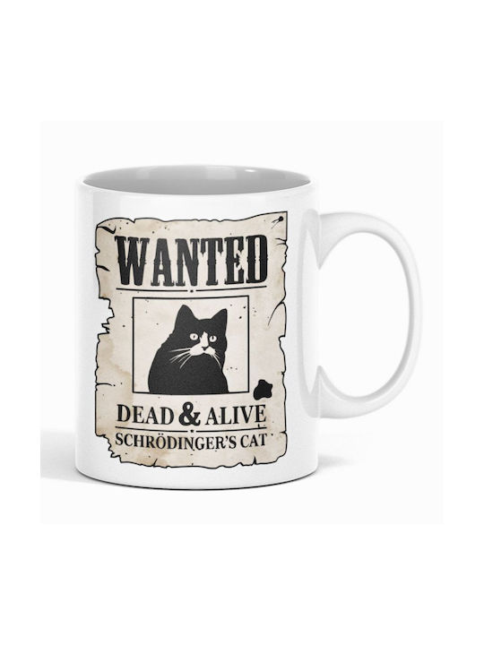 Гата На Шрьодингер Schrodinger's Cat Керамична Чаша