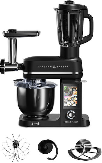 Gotze & Jensen Mixer Planetar 1600W cu Bol Inox 5l