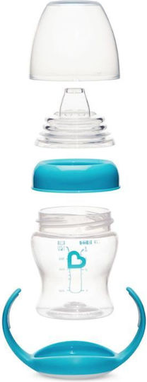 Munchkin Gentle Cup Εκπαιδευτικό Μπιμπερό Σιλικόνης με Λαβές Γαλάζιο για 4m+ 118ml