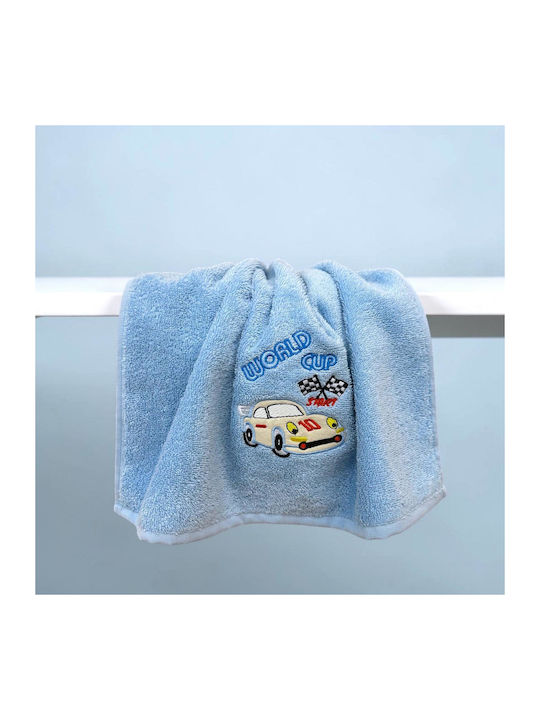 Linea Home Baby Face/Hand Towel World Cup Blue