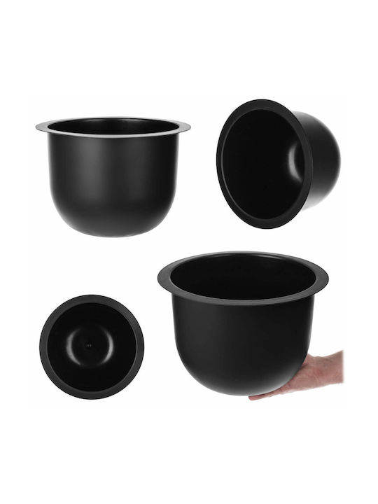 Insert Pot Flower Stands Loft Round Black 29 Cm