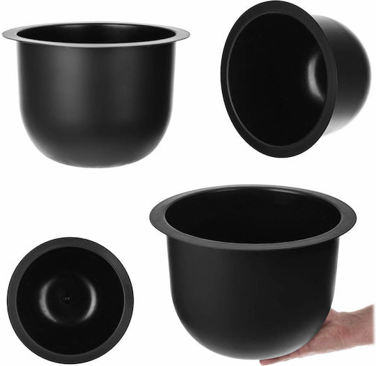 Insert Pot Flower Stands Loft Round Black 29 Cm
