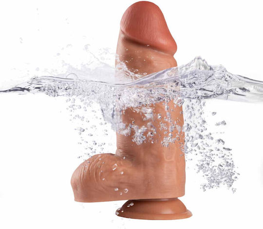 Ophelia's Dream Realistisches Dildo mit Hoden und Saugnapf Flesh