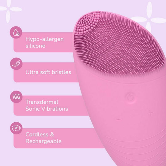 Uncle George Face Cleansing Brush 15.02.04-0002-PINK