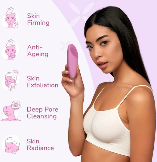 Uncle George Face Cleansing Brush 15.02.04-0002-PINK