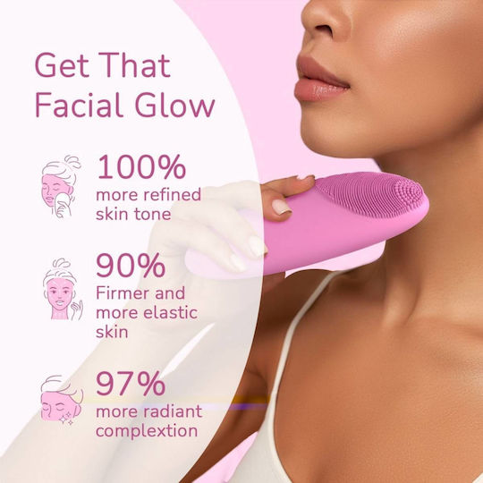 Uncle George Face Cleansing Brush 15.02.04-0002-PINK