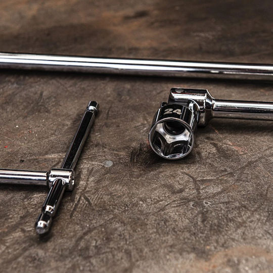 Milwaukee 4932492674 T-Hendel Drehkopf Maulschlüssel 8 19 Mm 7 Stück