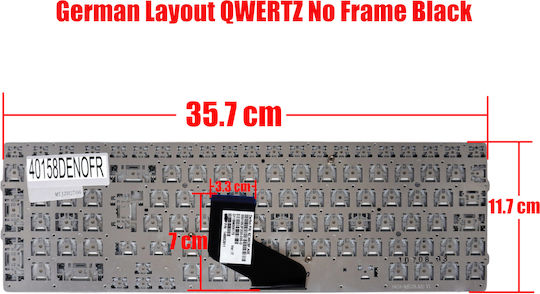 Deutsche Tastatur Für Laptop German Laptop Keyboard Sony Vaio Vpc-f2 F22 F23 F24 Vpc-f217 Vpc-f219 Vpc-f21 148952911 148952731 148952741 148952821 148952841 De Nο Frame Black Κωδ.40158denofr
