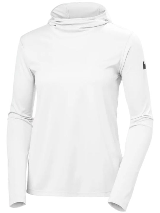 Hh Tech Women's Sweatshirt Hooded White