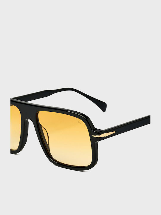 AV Sunglasses Γυναικεία Γυαλιά Ηλίου με Πορτοκαλί Κοκκάλινο Σκελετό και Πορτοκαλί Φακό AV142/30-BLACK/ORANGE