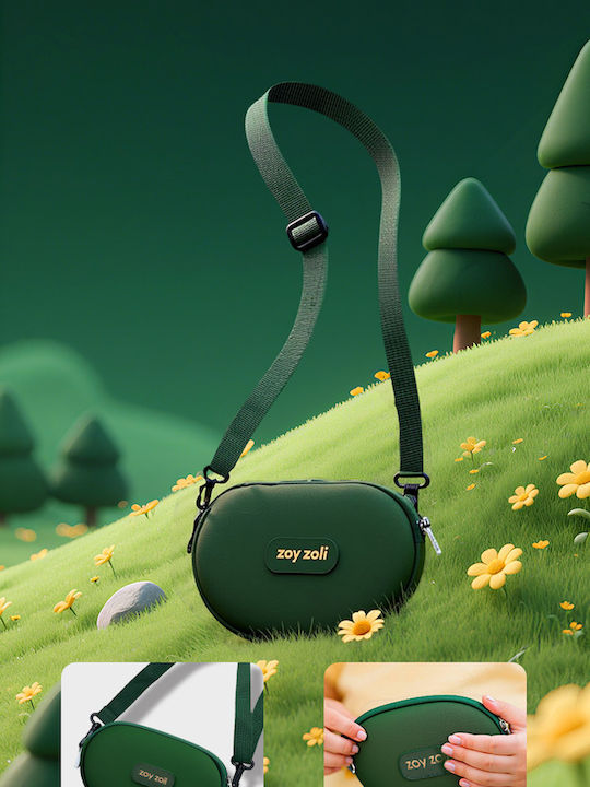 zoy zoii Kinder Tasche Rucksack Grüne 24,5x21,5x12cm