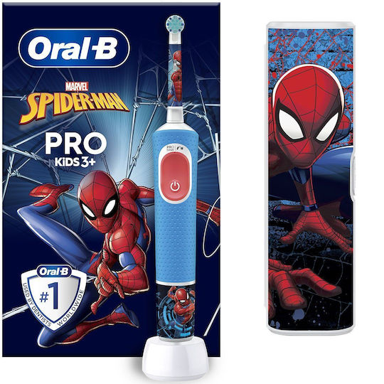 Oral-B Spiderman Spiderman Children's Electric Toothbrush for 3+ Years