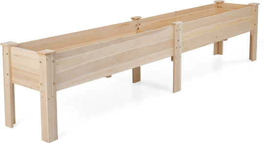Costway Wooden Planter Box 51.5x43.5x19cm