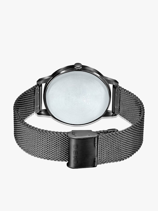 Casio Колекция Мъжки Часовник 44мм На Батерия С Розова Стоманена Гривна