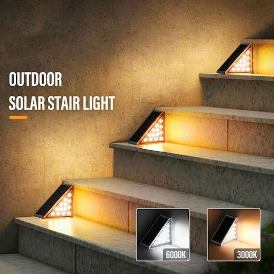 Lampa Solară cu Lumină Albă Caldă