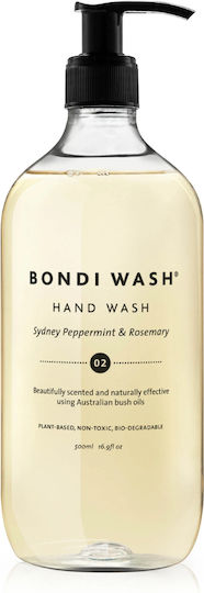 Bondi Wash Schaumbad mit Aloe Vera & Duft Minze 500ml