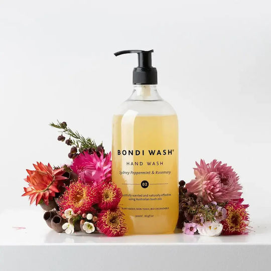Bondi Wash Schaumbad mit Aloe Vera & Duft Minze 500ml
