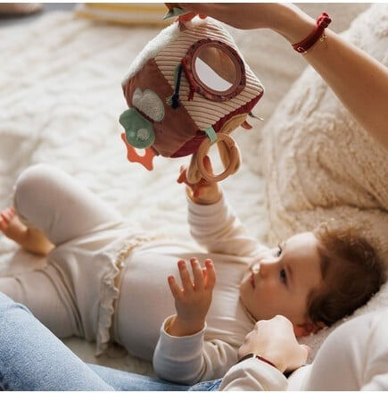 Babyono Babyono Karo Aktivitätsspielzeug Würfel Mit Sounds