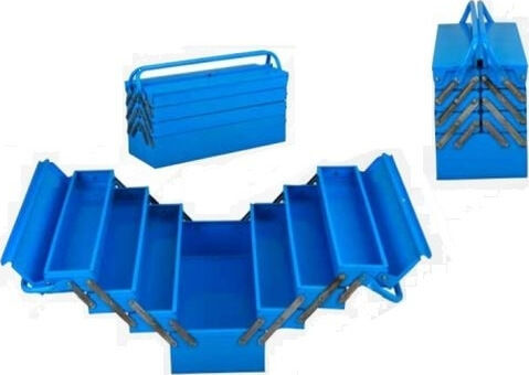 Bormann Pro BTB1070 Hand Tool Case Metallic 7 Slots Dimensions: W53xD20xH25cm