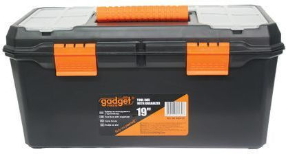 Gadget Tools Εργαλειοθήκη Χειρός Πλαστική με Ταμπακιέρα Π40xB20xΥ17cm