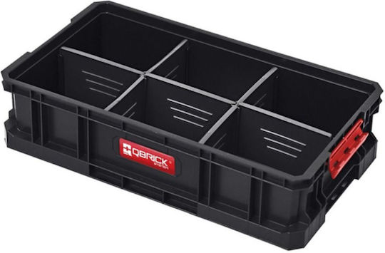 Tool Basket Compartments 470x237x114mm Cut 548mm 14.3l System Two Box 100 Flex Skrqboxtwo1fczapg001 Qbrick