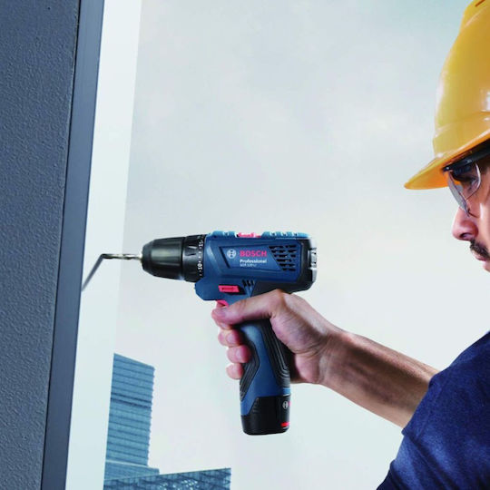 Bosch GSR Сет Отвертка & Ударна отвертка 12V с 2 батерии 2Ах и куфар