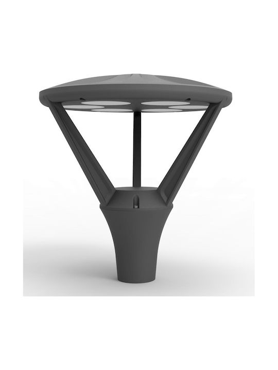 Geyer LunarL17 Εξωτερικό Φωτιστικό LED Δρόμου 48W με Φυσικό Λευκό Φως IP65 Γκρι