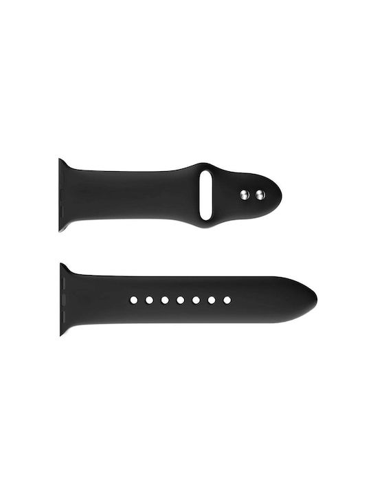 Λουράκι Μαύρο (Apple Watch 38/40/41/42mm)