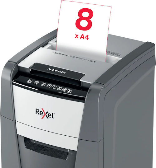 Rexel AutoFeed + 100X Cross Cut 100-Sheet Paper Shredder