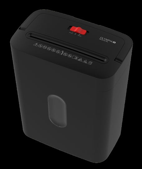 Olympia Shredder Ps 54 Cc Cross Cut 8 Sheets with 15lt Bin