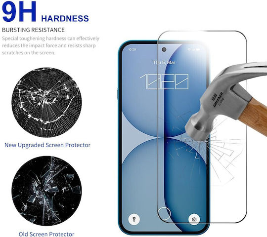 Rurihai Full Face Tempered Glass (Nothing Phone (4a))