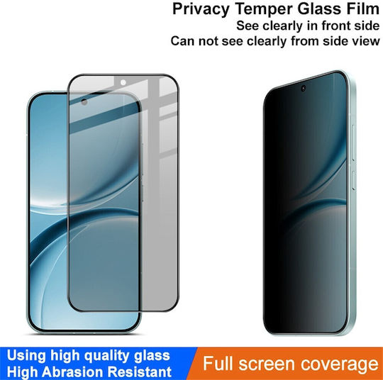 Imak Privacy Full Face Tempered Glass Negru (Poco X8 Pro)