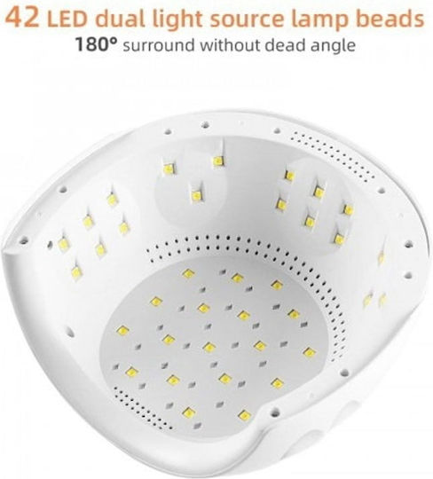 Φουρνάκι Νυχιών UV / LED 168W Ροζ