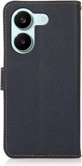 Khazneh Wallet Δερμάτινο Μπλε (Poco X8 Pro)