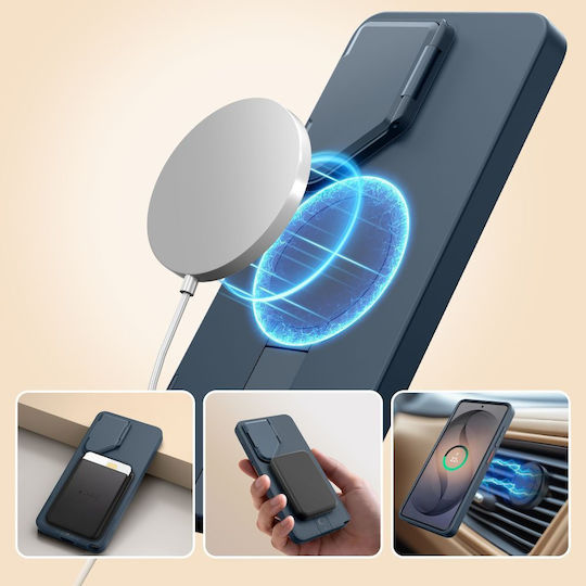 Tech-Protect Aura Back Cover Aramid Fiber Navy Blue (Galaxy S26 Ultra)