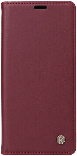 Yikatu Book Burgundy (Poco X8 Pro)
