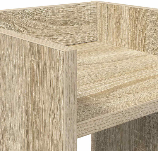 vidaXL Дървена Поставка За Саксия 30x30x100см