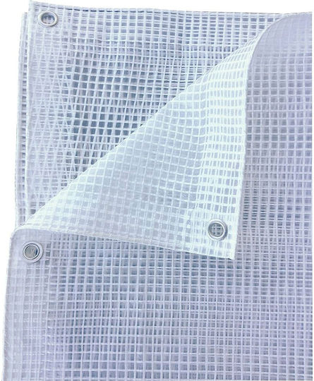 Bradas Waterproof Tarpaulin 100gr/m² 4x4m. Light Type Transparent