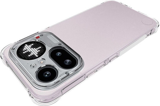 Wanlonfeng Umschlag Rückseite Silikon Transparent (Nothing Phone (4a) Pro)