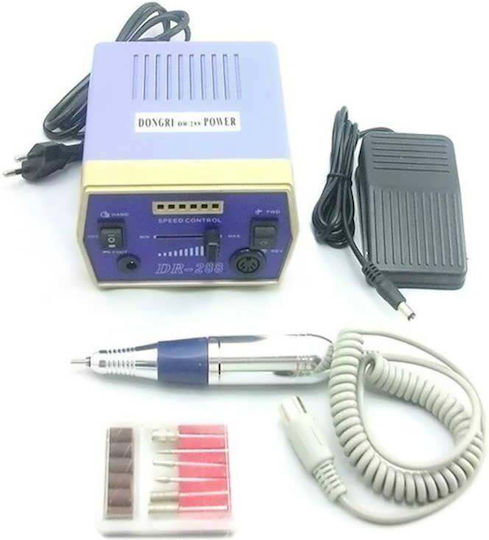 Nail Drill Power 10W with Pedal with 20000 Rotations per Minute