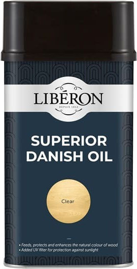Liberon Superior Danish Oil Λάδι Συντήρησης Άχρωμο 1lt