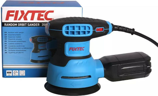 FixTec FRS12502 Exzenterschleifer 125mm Elektrisch 300W mit Staubabsaugsystem