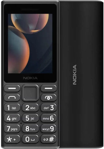 Nokia 105 (2024) Dual SIM Mobile with Buttons (Greek Menu) Black